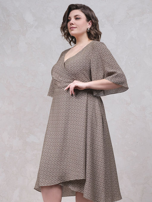 Платье Avanti 1618 серый/черный - Mira fashion фото 224