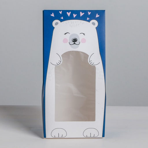 Цена за 5 шт. Коробка складная Мишка, 9 19 6 см - Дарите счастье фото 4