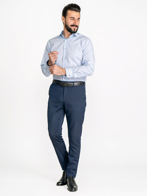 Сорочка мужская длинный рукав GREG 211/131/ROM/ZN/1p  фото 6