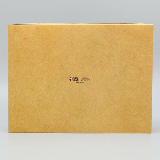 Коробка подарочная Под крафт, 32 24 9 см - Дарите счастье фото 4