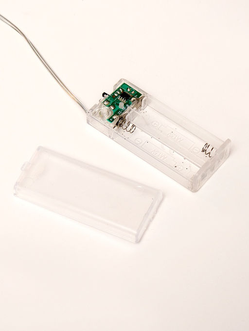 Фигура световая «Подарки цилиндр серые», 25×20×15 см, 90 LED, батарейки ААх8 (не в компл.), свечение тёплое белое