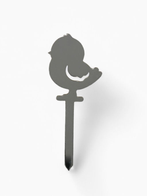 Цена за 5 шт. Топпер на Пасху для декора Цыпленок, 5.7?2.5 см