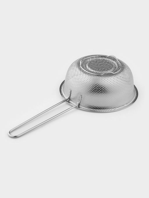 Дуршлаг Доляна «Марко», d=16.5 см, длинная ручка, нержавеющая сталь, хромированный