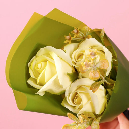 Букет мыльных роз, белые - SB BEAUTY фото 7