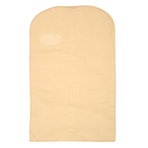 Чехол для одежды с окном, 60100 см, спанбонд, бежевый - Simaland фото 3
