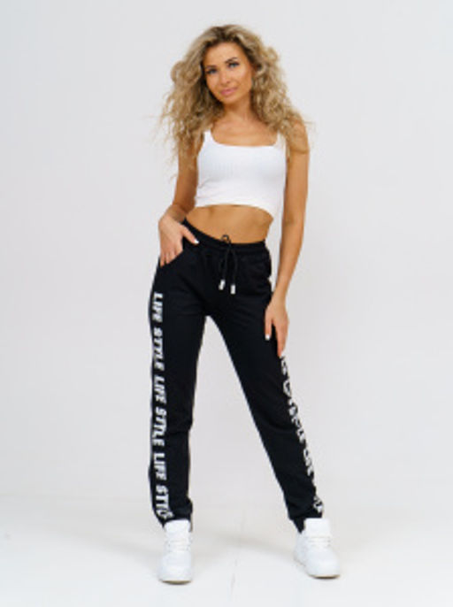 756 Брюки "черный"