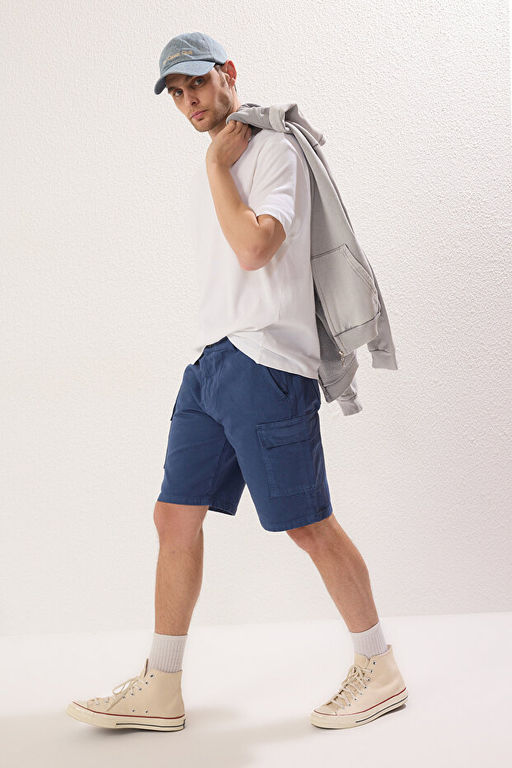 Indigo Relaxed Kot _ort TMNSS23SR00065 - Trendyolmilla фото 2