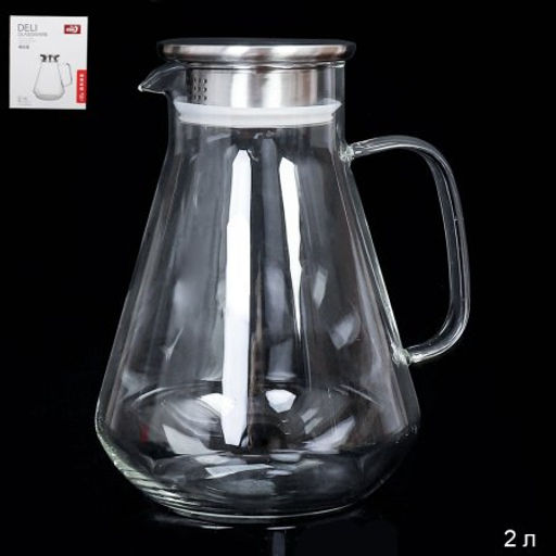 Кувшин 2000 мл / GT-35-63 /уп 24/Металлическая крышка