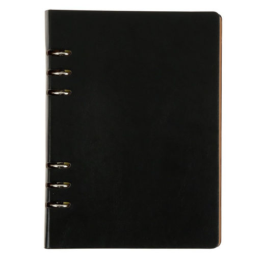 Органайзер на кольцах Престиж А5, 92 листа, в линейку, обложка кожзам, МИКС - Calligrata фото 12