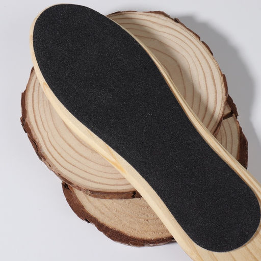 Пилка для пяток, наждачная, двусторонняя, 27 см, деревянная