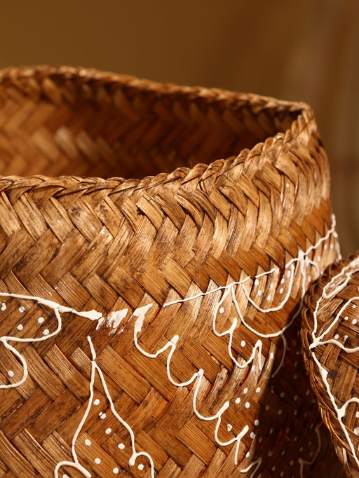 Корзинка плетёная «Марокко», 17×17×25 см