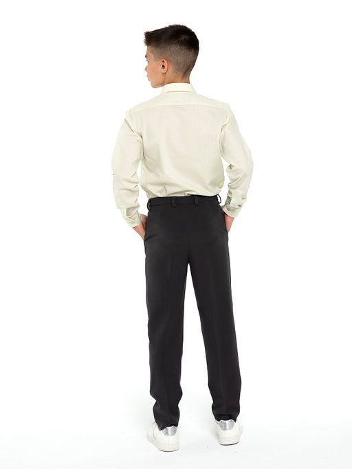 Серые школьные брюки для мальчика Инфанта, модель 0913