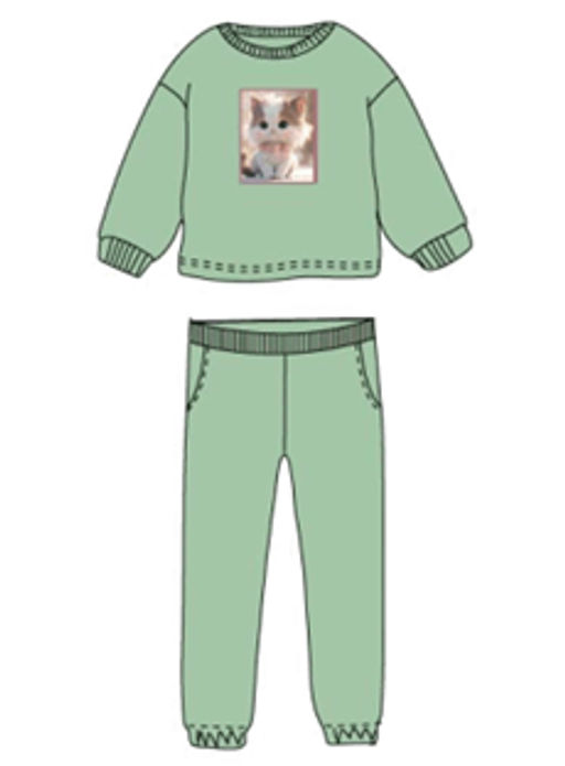 Комп.:джемп.,брюки дев. О66774 - Карамелли фото 7