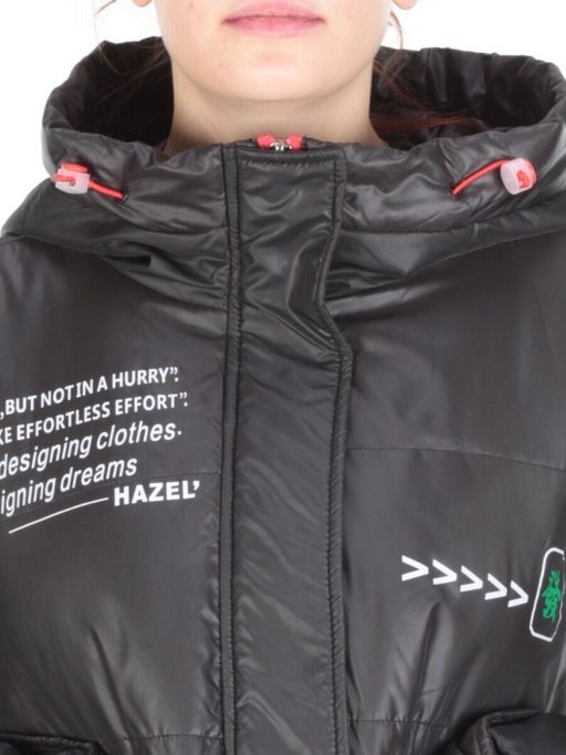 005 BLACK Куртка демисезонная женская (100 гр. синтепон) - Fashion фото 10