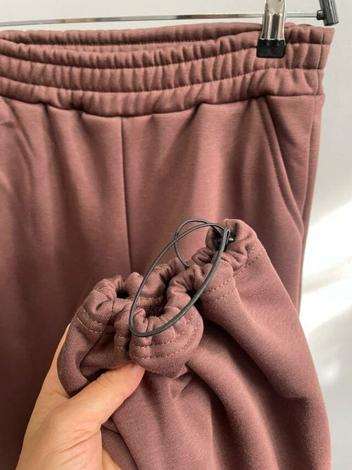 С НАЧЁСОМ костюм-трансформер с утяжками футер 3х нитка - Knitka wear фото 8