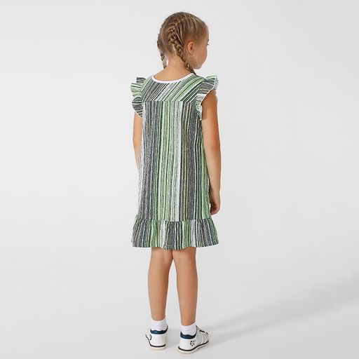 Платье для девочки Мотылек-зеленый - Мариша фото 5