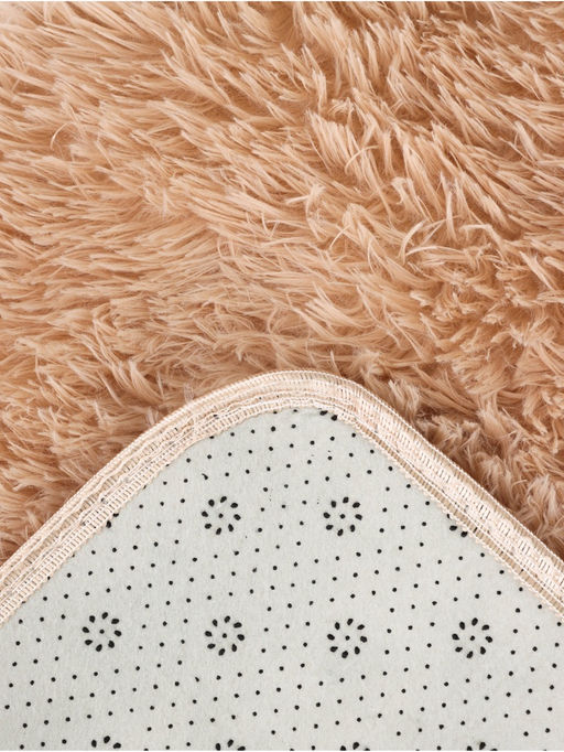 Ковер с ворсом «Этель», 50×80 см, бежевый