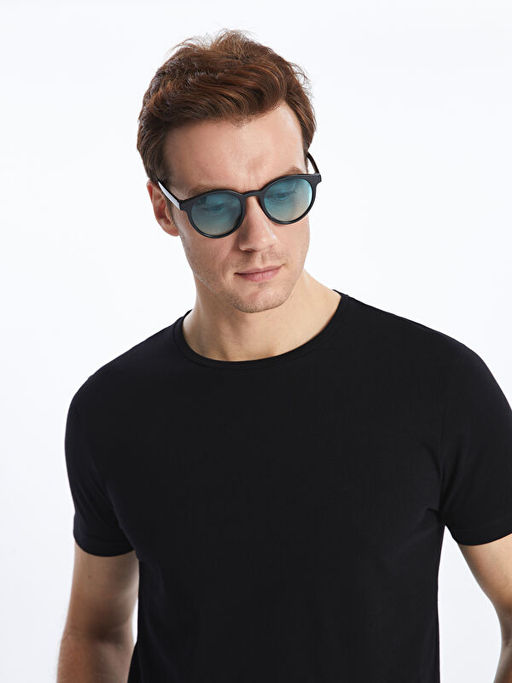 Bisiklet Yaka Penye Erkek Ti??rt