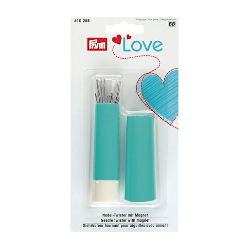 PRYM 610288 PL Игольница-твистер вращающаяся 1 шт в блистере с иглами