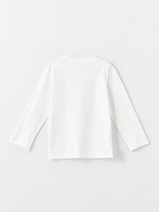 Bisiklet Yaka Uzun Kollu Basic Erkek ?ocuk Ti??rt