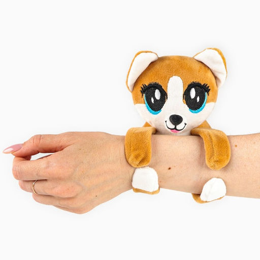 Мягкая игрушка Обнимашка-Корги, браслет - POMPOSHKI фото 5