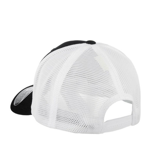 Бейсболка FLEXFIT арт. 110MT (черный / белый)  фото 2