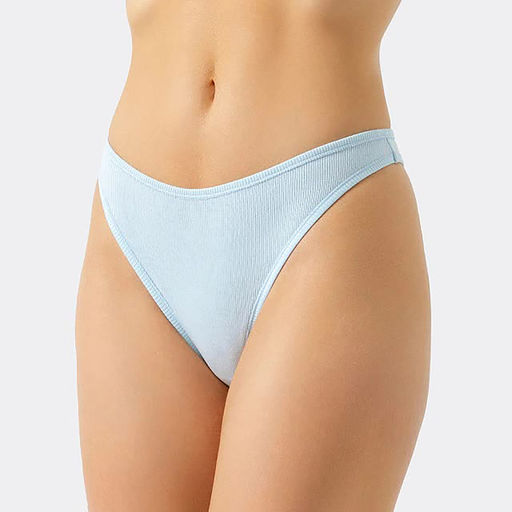 Трусы женские бразилиана Mark Formelle, цвет голубая иллюзия, размер 50 (XL)