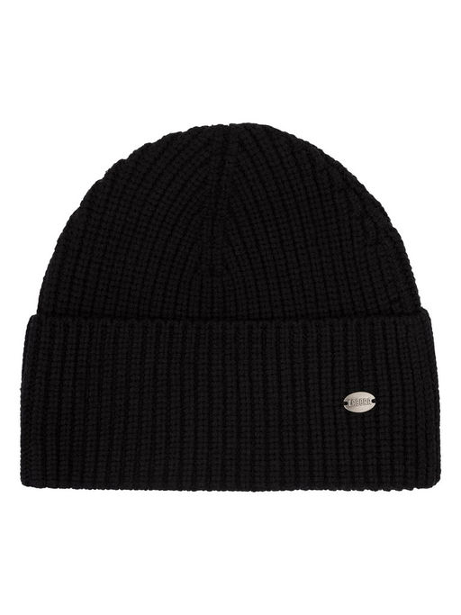 Шапка муж. каш+шерсть+виск LB-N88127 black