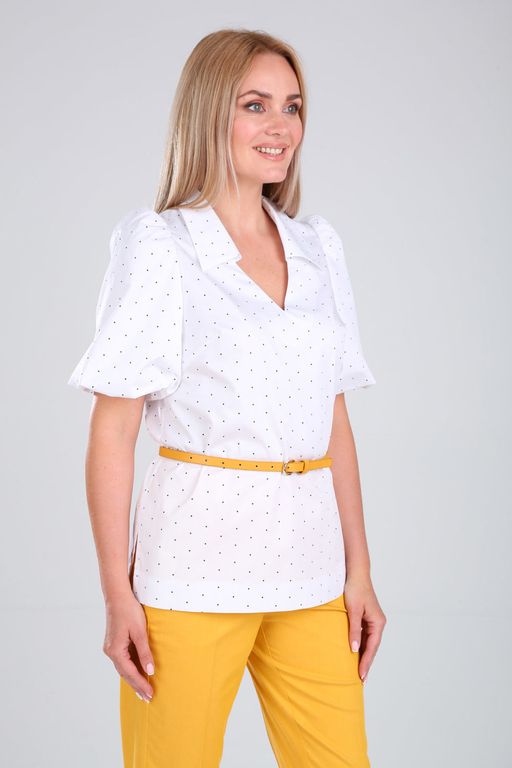 Костюм Gamma & Gracia 480 медовый белый черный горох  фото 3