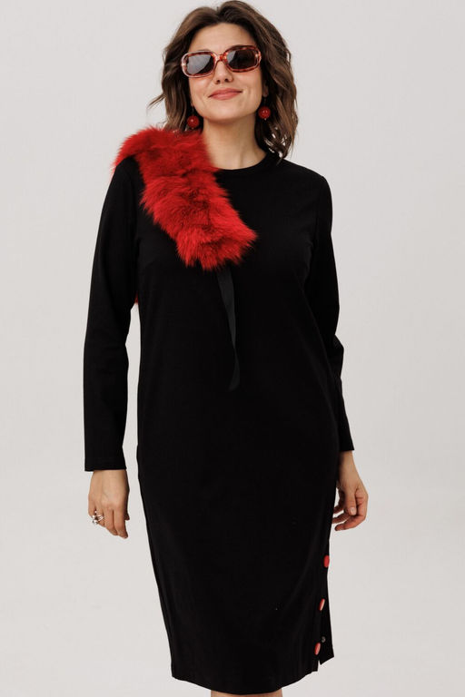 Платье ANELLI 1755.2 воронье сердце