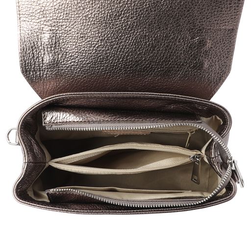 Женская сумка с ручкой DIVAS BAG Артикул 2236410, бронзовый  фото 6