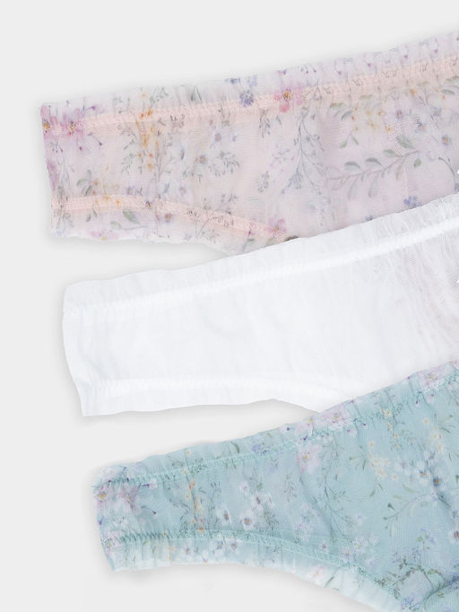 Трусы бразилиана женские в наборе, 3 шт - Mark formelle фото 2