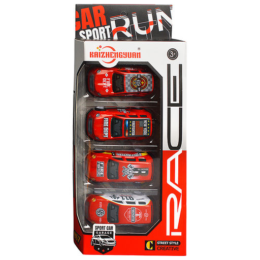 Набор машин "Большой заезд" в коробке