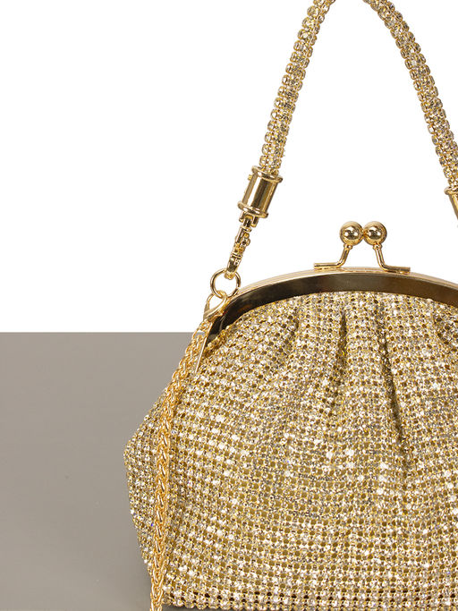 LACCOMA сумка ST126-золотой стразы