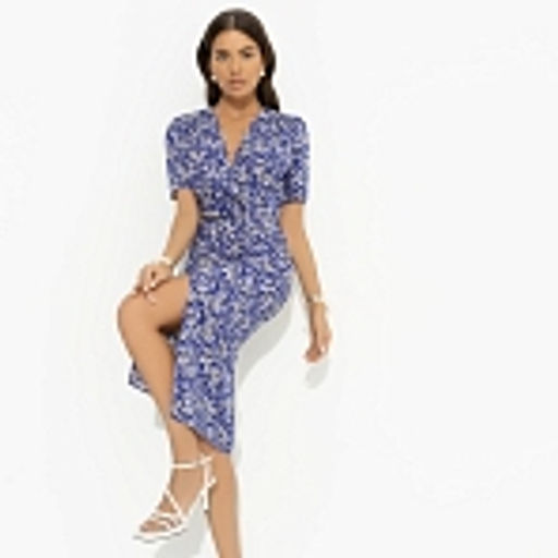 Платье из вискозы, Амур настиг (синий) - Charutti фото 18