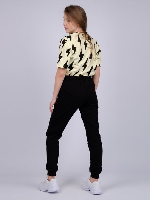 Брюки "БД-7" черные, футер петля