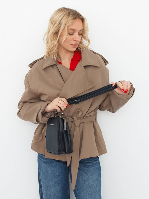 Сумка 29133-9 black Velina Fabbiano-Safenta