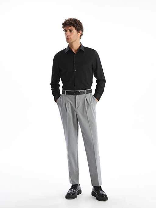 Slim Fit Uzun Kollu Arm?rl? Erkek G?mlek