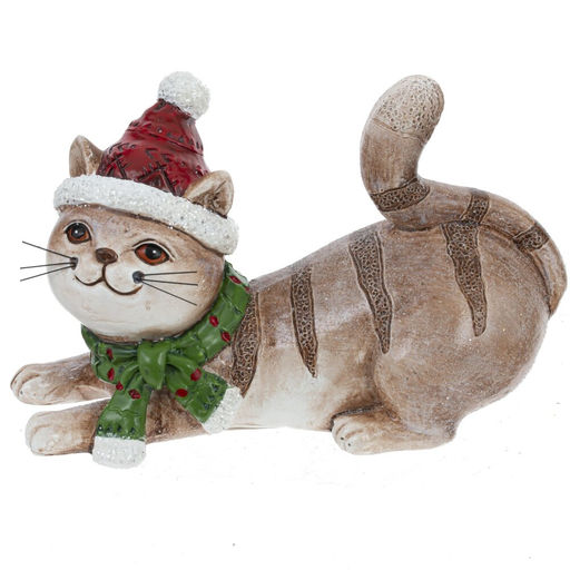 Фигурка декоративная "Кот", L12,5 W4 H9,5 см, 2в.