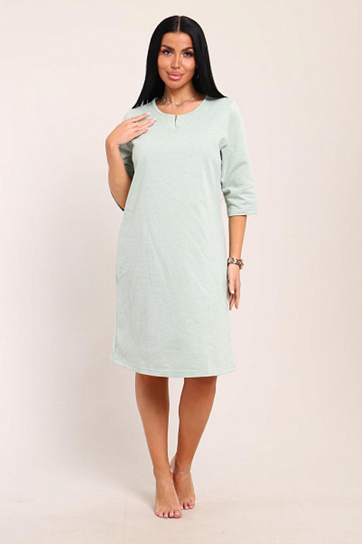 Сорочка теплая, футер с начесом (01035) - Плиона фото 64