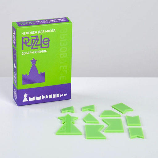 Головоломка PUZZLE Собери кремль, уровень 1