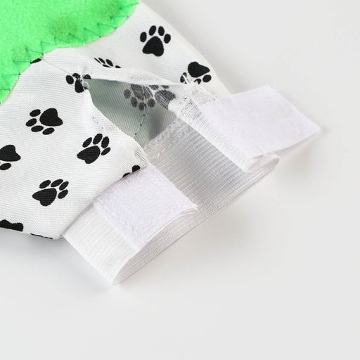 Рукавица с резиновой щеткой 25 х 13 см, зелёная - Пижон фото 4