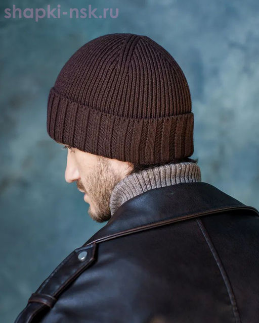 F 484 Шапка мужская (57-59)