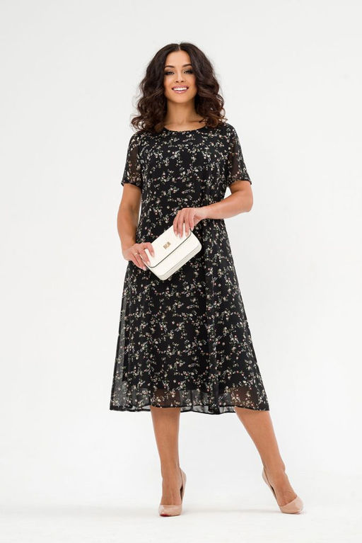 Платье с жакетом Марселла (50-56) - Serenada фото 8