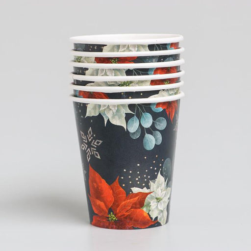 Набор бумажной посуды «Цветок»