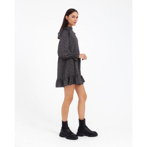 Платье мини женское MIST: Dresses, размер 46, чёрное