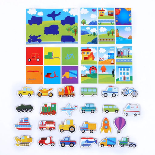 Развивающий набор лото «Изучаем транспорт»