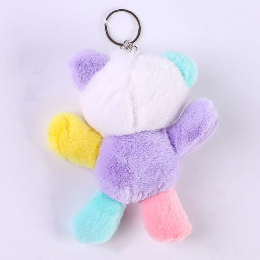 Мягкая игрушка Медвежонок на брелоке, 13 см, цвет МИКС - Simaland фото 3