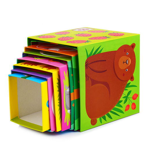 Пирамидка из кубиков 8 в 1 Лесные жители - Десятое королевство фото 3