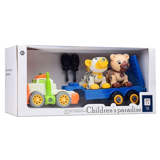 Конструктор "Точная Сборка" с отверткой. В коробке